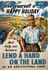 Give yourself a happy holiday…and help our farmers. Lend a hand on the land at an agricultural camp