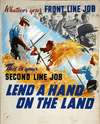 Whatever your front line job, this is your second line job. Lend a hand on the land