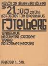 Musik im Leben der Völker, am 21. Juli 20 Uhr dirigiert im Opernhaus Fitelberg, Warschaus berühmter Dirigent, Werke polnischer Meister, Preise 1–5 Mk.