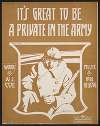 It’s great to be a private in the army