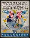 Uncle Sam is a grand old man a spirited war song
