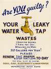 Are You Guilty, Your Leaky Water Tap Wastes