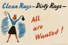 Clean Rags – Dirty Rags – All Are Wanted!