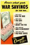 Here’s What Your War Savings Do For You…