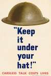 Keep it Under Your Hat – Careless Talk Costs Lives