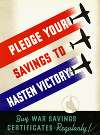 Pledge Your Savings to Hasten Victory