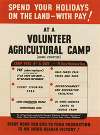 Spend Your Holidays on the Land – With Pay! At a Volunteer Agricultural Camp