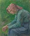 A Seated Peasant Woman