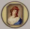 Snuffbox with portrait of a woman