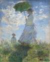 Woman with a Parasol – Madame Monet and Her Son