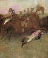 Scene from the Steeplechase – The Fallen Jockey