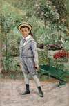 Boy with a Wheelbarrow