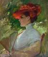 Lady with a Red Hat (Portrait of Maggie Wilson)