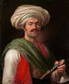 Portrait of a Mameluke. Said to Be Roustam Raza