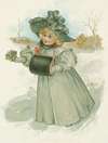 Little Girl Dressed in Winter Garb