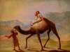 Man with Woman on Camel