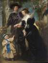 Rubens, His Wife Helena Fourment, and Their Son Frans