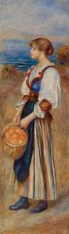 Girl with Basket of Oranges (Marchande d’oranges)