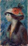 Girl with Flowered Hat