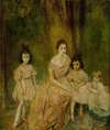 Portrait Of Madame Gandrillas And Her Children, Marie-Rose, Carmen And Juana