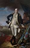 George Washington at the Battle of Princeton