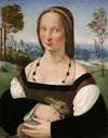 Portrait of a Lady with a Rabbit