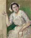 Portrait de Madeleine Pissard en Roxane (l’amour médecin)