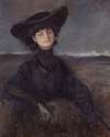 Portrait de la comtesse Anna de Noailles, née Brancovan (1876-1933), poétesse