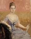 Portrait Study Of Countess Augusta Lewenhaupt