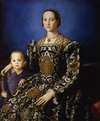 Portrait Of Eleanor Of Toledo With Her Son Giovanni De’ Medici