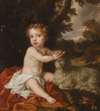 Portrait Of Princess Isabella (1676-1680) Daughter Of King James Ii And Mary Of Modena