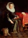 Portrait Of Eva Wtewael (1607-1635)