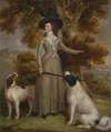 The Countess of Effingham with Gun and Shooting Dogs