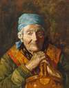 An old woman (study)