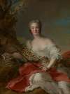 Portrait of Constance-Gabrielle-Magdeleine Bonnier de la Mosson as Diana