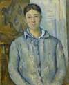 Madame Cézanne in Blue