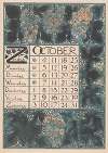 Kalenderblad voor oktober 1896