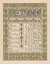 Kalenderblad voor oktober 1898