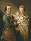 Arthur Saunders Gore, Viscount Sudley, later 2nd Earl of Arran (1734-1809), and his wife