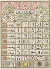Kalenderblad voor oktober 1900