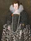 Portrait of a Woman, Traditionally Identified as Mary Clopton (born Waldegrave), of Kentwell Hall, S…