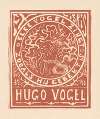 Ex libris van Hugo Vogel