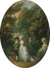 Henry, Duke of Cumberland (1745-90) with the Duchess of Cumberland (1743-1808) and Lady Elizabeth Lu…