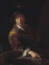 Portrait of a Painter (presumably C. L. Agricola, 1667-1719)