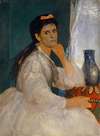 Portrait of Clara Böcklin, Eldest Daughter of the Artist