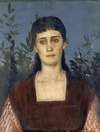 Portrait of Clara Bruckmann-Böcklin, Eldest Daughter of the Artist