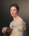 Portrait of Emilie Henriette Massmann, Betrothed of Frederik Wilhelm Caspar von Benzon