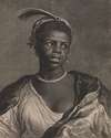 Portrait of an African Woman with Pearl Necklace