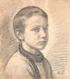 Portræt af maleren J.Th. Skovgaard som dreng