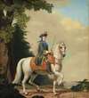Catharina II of Russia in Life Guard Uniform on the horse ‘Brillante’